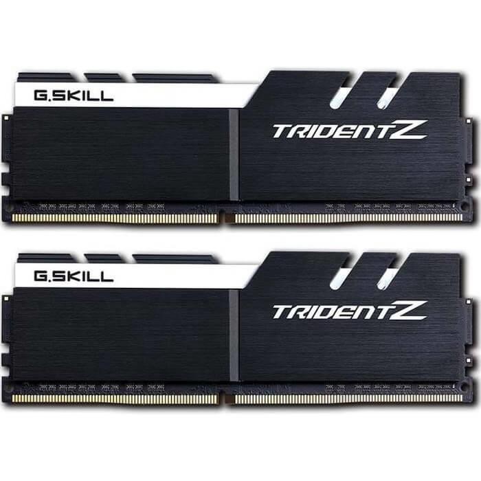 رم دسکتاپ DDR4 جی اسکیل دو کاناله 3600 مگاهرتز مدل Trident Z RGB ظرفیت 32 گیگابایت CL18 G SKILL TridentZ-GTZKW 32GB(2x16GB) 2Ch DDR4 3600MHz C17D RAM